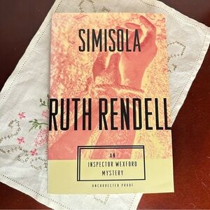 Simisola by Ruth Rendell – Uncorrected Proof Paperback (1995)